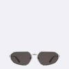 Metal Slim Modified Rectangle Sunglasses Metal Slim Modified Rectangle Sunglasses