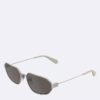 Metal Slim Modified Rectangle Sunglasses Metal Slim Modified Rectangle Sunglasses