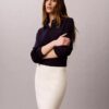 Micro Cable Knit Mini Skirt Micro Cable Knit Mini Skirt