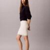 Micro Cable Knit Mini Skirt Micro Cable Knit Mini Skirt