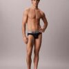 Microfiber Stretch Steel Hip Brief