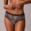 Microfiber Stretch with Lace Hipster