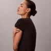 Modal Stretch Drop Needle Baby Tee