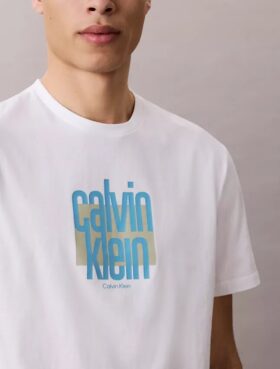 Modern Calvin Klein Graphic Logo Tee