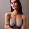 Modern Logo Triangle Swim Bikini Top