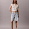 Monogram Crochet Cropped Top