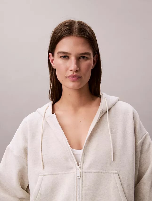 Monogram Fleece Zip Hoodie Monogram Fleece Zip Hoodie