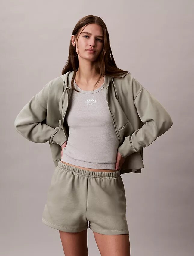Monogram Fleece Zip Hoodie Monogram Fleece Zip Hoodie