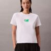 Monogram Logo Graphic Slim T-Shirt