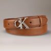 Monogram Logo Plaque Belt Monogram Logo Plaque Belt