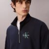 Monologo Premium Terry Quarter Zip Sweatshirt Monologo Premium Terry Quarter Zip Sweatshirt
