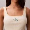 Monologo Stripe Rib Tank Top