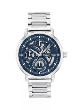 Multifunction Exposed Dial Link Bracelet Watch Multifunction Exposed Dial Link Bracelet Watch