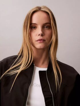 Nylon Bomber Jacket