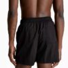 Nylon Drawstring Waist Swim Shorts