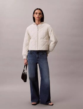 Nylon Quilted Jacket
