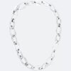 Organic Shape Link Chain Necklace