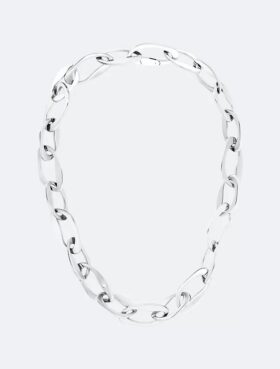 Organic Shape Link Chain Necklace