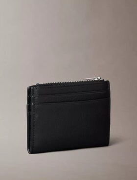 Pebble Grain Leather Card Case