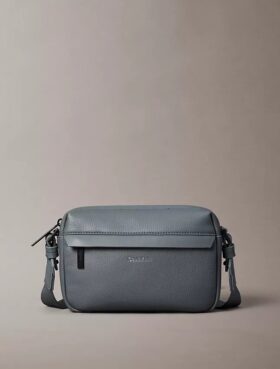 Pebbled Camera Bag