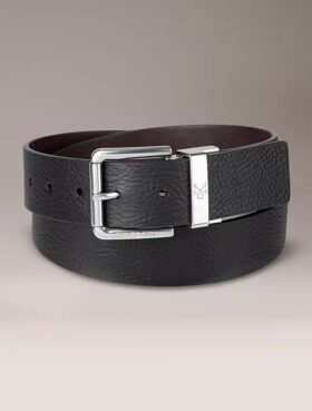 Pebbled Leather Reversible Belt Pebbled Leather Reversible Belt