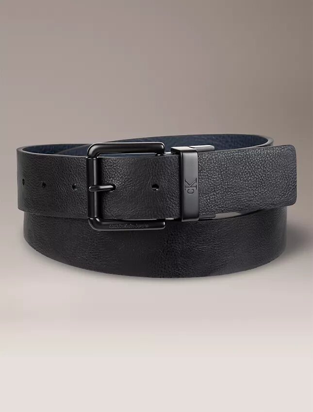 Pebbled Leather Reversible Belt Pebbled Leather Reversible Belt