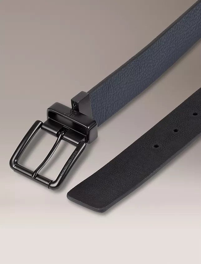 Pebbled Leather Reversible Belt Pebbled Leather Reversible Belt