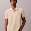 Pique Colorblock Collar Polo Shirt Pique Colorblock Collar Polo Shirt