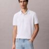 Pique Colorblock Collar Polo Shirt Pique Colorblock Collar Polo Shirt