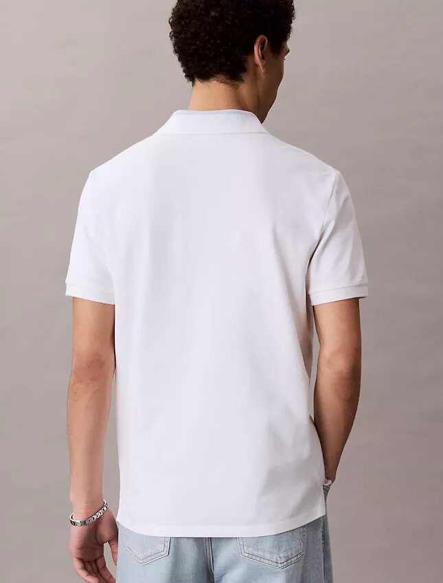 Pique Colorblock Collar Polo Shirt Pique Colorblock Collar Polo Shirt