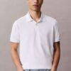 Pique Colorblock Collar Polo Shirt Pique Colorblock Collar Polo Shirt