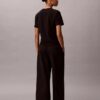 Ponte Stripe Wide Leg Pants