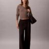 Ponte Wide Leg Pants