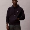 Premium Terry Relaxed Monogram Fleece Hoodie Premium Terry Relaxed Monogram Fleece Hoodie