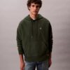 Premium Terry Relaxed Monogram Fleece Hoodie Premium Terry Relaxed Monogram Fleece Hoodie
