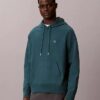 Premium Terry Relaxed Monogram Fleece Hoodie Premium Terry Relaxed Monogram Fleece Hoodie