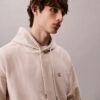 Premium Terry Relaxed Monogram Fleece Hoodie Premium Terry Relaxed Monogram Fleece Hoodie