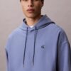Premium Terry Relaxed Monogram Fleece Hoodie Premium Terry Relaxed Monogram Fleece Hoodie