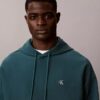Premium Terry Relaxed Monogram Fleece Hoodie Premium Terry Relaxed Monogram Fleece Hoodie