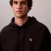Premium Terry Relaxed Monogram Fleece Hoodie Premium Terry Relaxed Monogram Fleece Hoodie