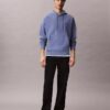 Premium Terry Relaxed Monogram Fleece Hoodie Premium Terry Relaxed Monogram Fleece Hoodie