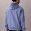 Premium Terry Relaxed Monogram Fleece Hoodie Premium Terry Relaxed Monogram Fleece Hoodie