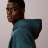 Premium Terry Relaxed Monogram Fleece Hoodie Premium Terry Relaxed Monogram Fleece Hoodie
