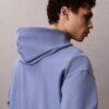 Premium Terry Relaxed Monogram Fleece Hoodie Premium Terry Relaxed Monogram Fleece Hoodie