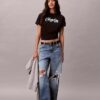 Raised Logo Graphic Boxy T-Shirt