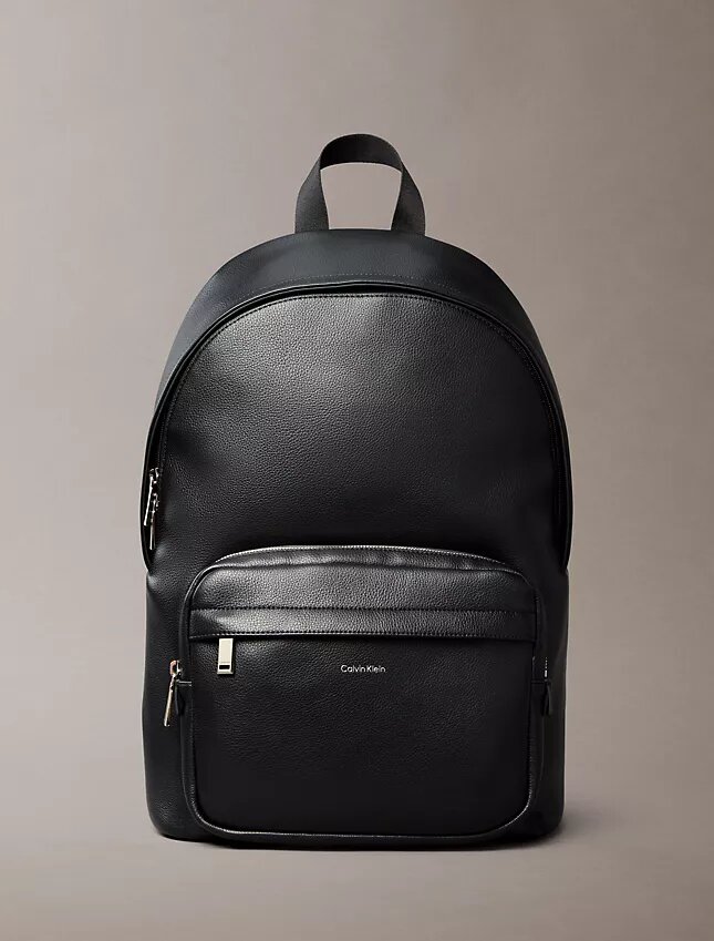 Raised Logo Round Backpack Raised Logo Round Backpack