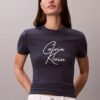 Raised Script Logo Graphic Slim T-Shirt Raised Script Logo Graphic Slim T-Shirt
