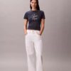 Raised Script Logo Graphic Slim T-Shirt Raised Script Logo Graphic Slim T-Shirt