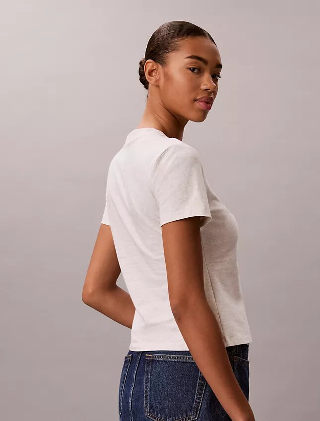 Raised Script Logo Graphic Slim T-Shirt Raised Script Logo Graphic Slim T-Shirt