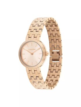 Refined Dial Link Bracelet Watch